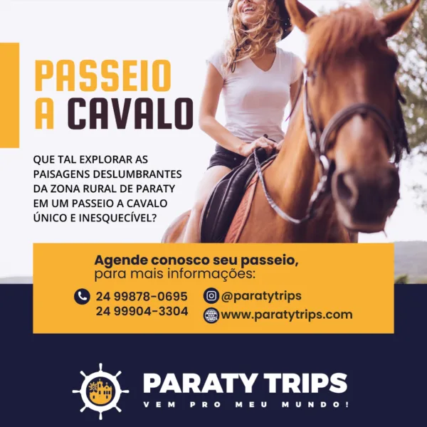 Passeio a Cavalo em Paraty/RJ