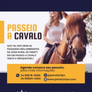 Passeio a Cavalo em Paraty/RJ